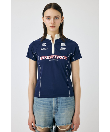 HALF ZIP レーシング TEE