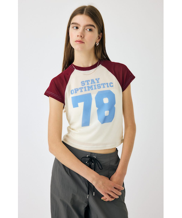 NUMBERING シアー TEE