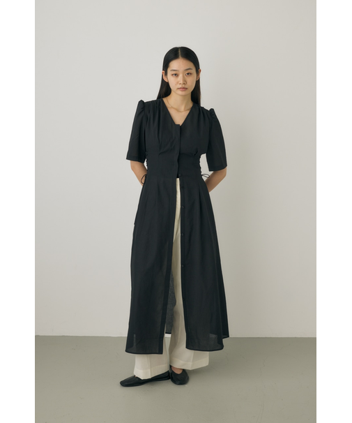 シアーシャツワンピース　リサイクルポリエステル使用