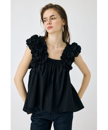 SHOULDER FRILLS トップス｜マウジーの通販｜&mall（アンドモール 