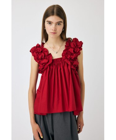 SHOULDER FRILLS トップス｜マウジーの通販｜&mall（アンドモール 