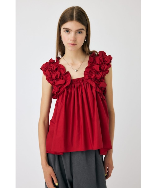 SHOULDER FRILLS トップス｜マウジーの通販｜&mall（アンドモール 