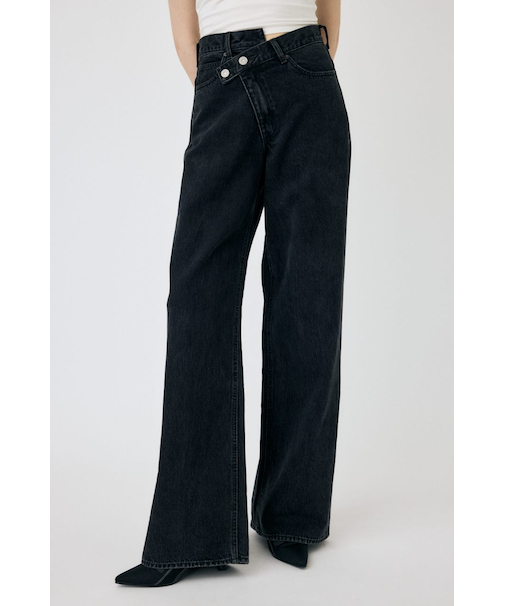 CROSS WAIST WIDE STRAIGHT