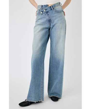 CROSS WAIST WIDE STRAIGHT