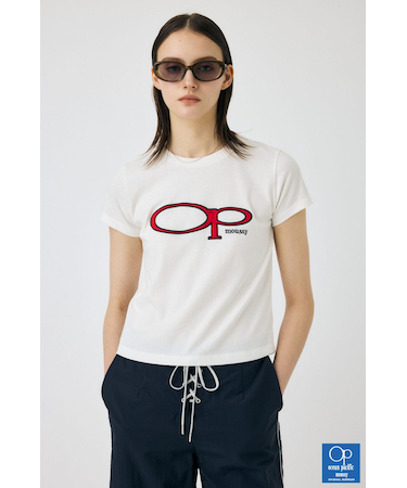 OP OVAL マーク TEE
