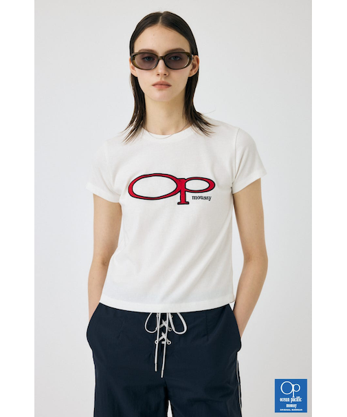OP OVAL マーク TEE