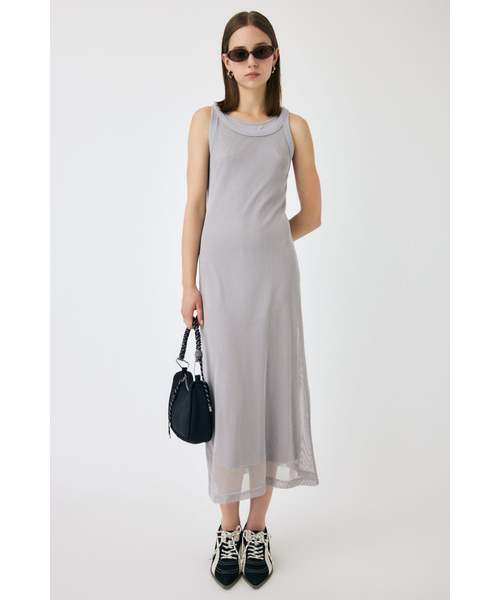 MESH LAYERED ドレス｜マウジーの通販｜&mall（アンドモール