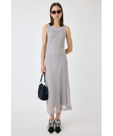 MESH LAYERED ドレス