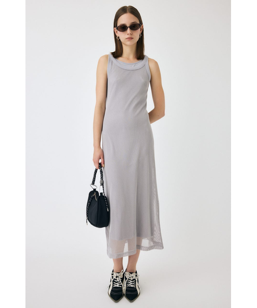 MESH LAYERED ドレス