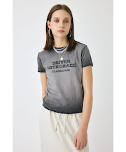 BLURRED LOGO TEE