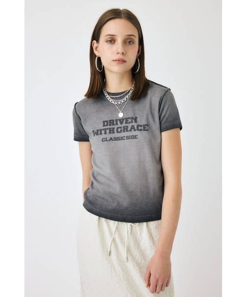 BLURRED LOGO TEE