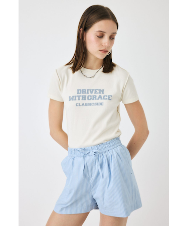 BLURRED LOGO TEE
