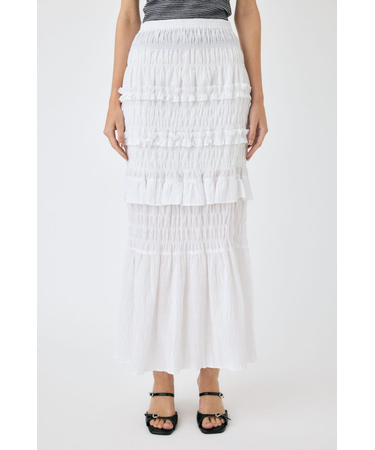 SHIRRING LONG スカート