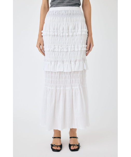 SHIRRING LONG スカート