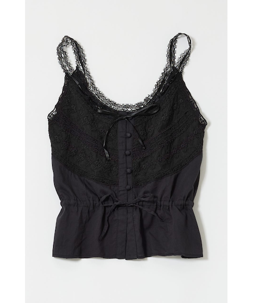 LACE CAMI トップス