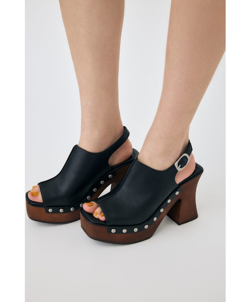 【ViVi掲載】PLATFORM WOOD サンダル