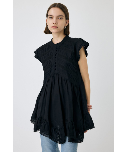 LACY FRILL チュニック｜マウジーの通販｜&mall（アンドモール