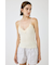 LACE TRIM RIB キャミソール