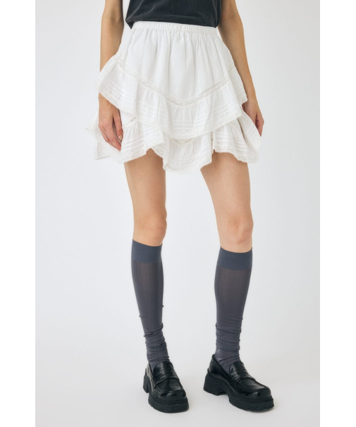 DRAPE LACE MINI スカート