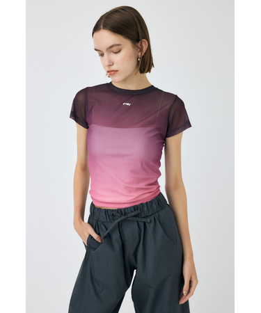 GRADATION シアー TEE