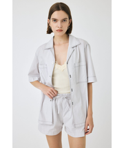 OPEN COLLAR シャツ