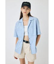 OPEN COLLAR シャツ
