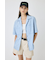 OPEN COLLAR シャツ