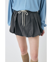 TUCKED BALLOON MINI スカート