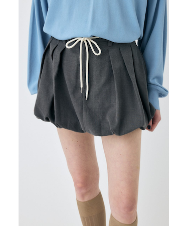 TUCKED BALLOON MINI スカート