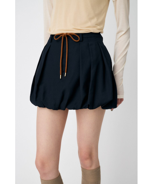 TUCKED BALLOON MINI スカート