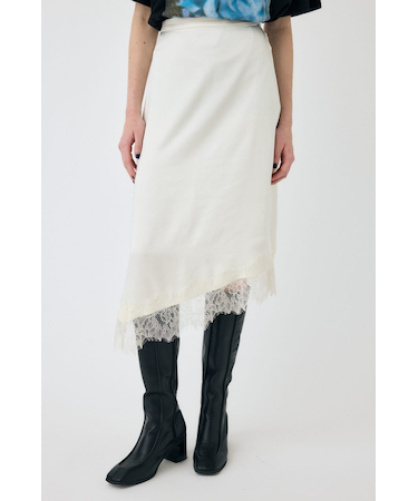 【ViVi掲載】LACE TRIM SLIP スカート
