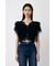 LACE FRILLS トップス