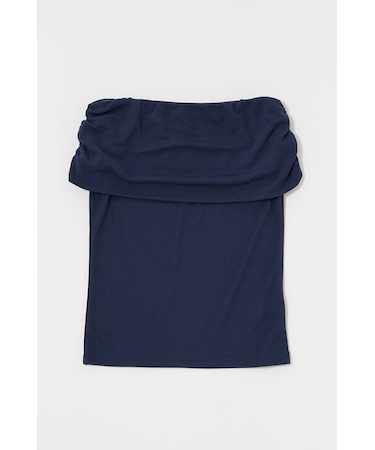 SHEER OFF SHOULDER トップス