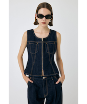 WAIST FIT デニムベスト