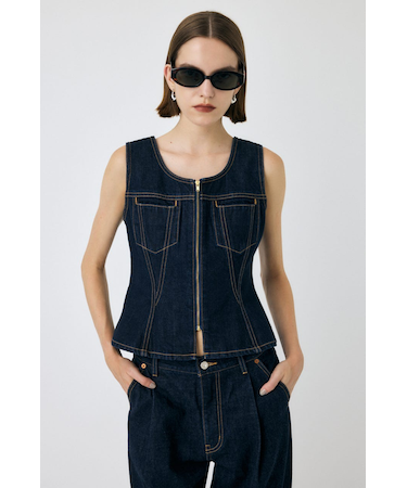 WAIST FIT デニムベスト