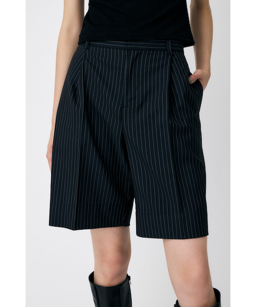 センタープレスハーフパンツ ブラック M CENTER PRESS ハーフパンツ｜マウジーの通販｜&mall（アンド