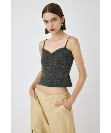 BOUCLE TWEED キャミ