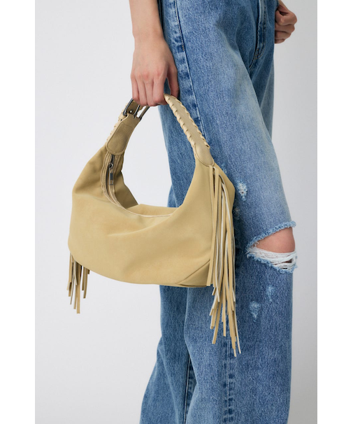 SLOUCHY FRINGE トートバッグ