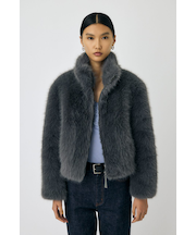 【otonaMUSE掲載】F／FUR STAND COLLAR ジャケット