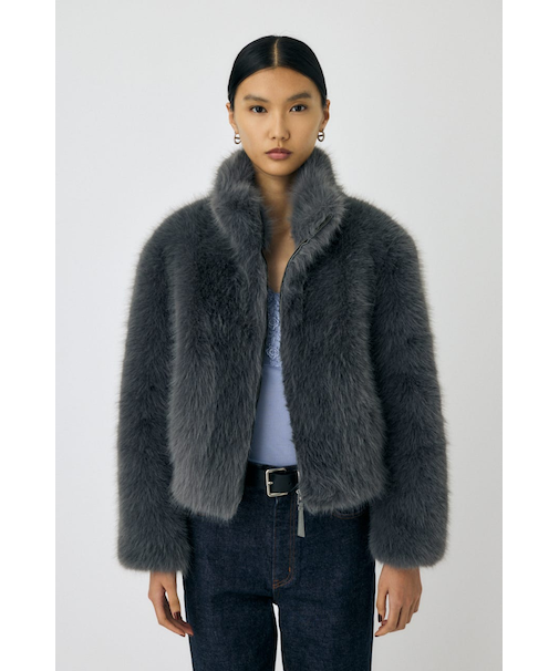 【otonaMUSE掲載】F/FUR STAND COLLAR ジャケット