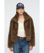 【otonaMUSE掲載】F／FUR STAND COLLAR ジャケット