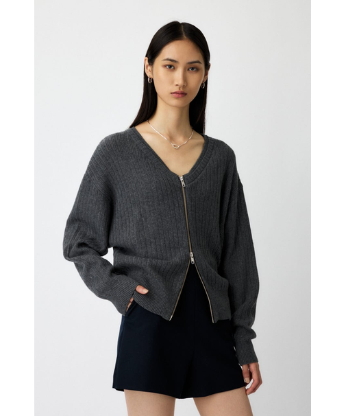 ZIP UP KNIT カーディガン