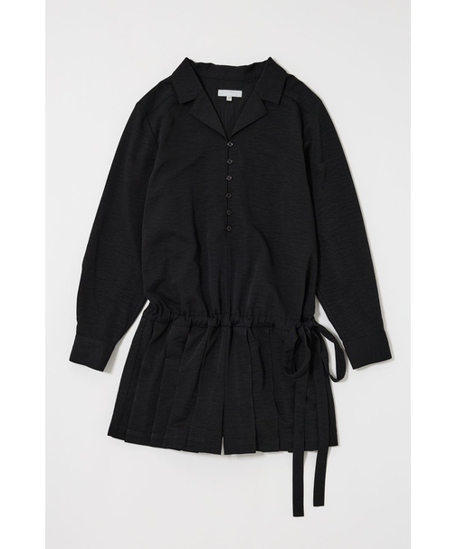 PLEATED SHIRT MINI ドレス