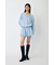 PLEATED SHIRT MINI ドレス