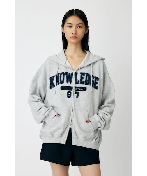 【ViVi掲載】COLLEGIATE ZIP フーディー