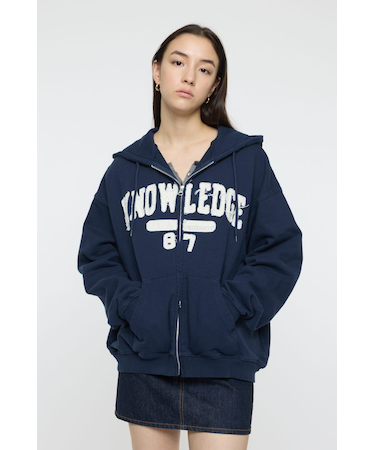 COLLEGIATE ZIP フーディー