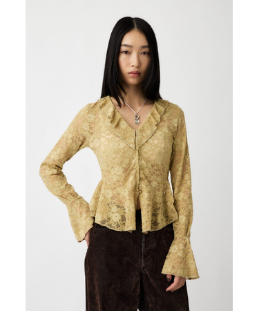 FRILL LACE ブラウス