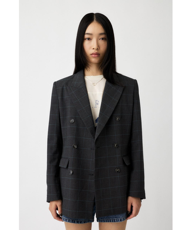 【ViVi・otonaMUSE掲載】PLAID FIT ジャケット
