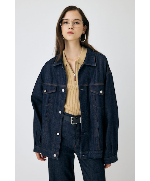 【otona MUSE掲載】TENCEL(TM) DENIM  OVER ジャケット