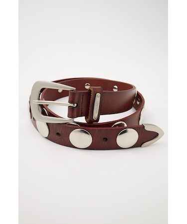 STUDS LEATHER ベルト